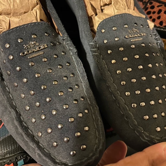Coach New Blue  Studded Loafers🥳🥳❌ - Picture 1 of 1